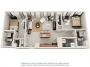 2 Bedroom | 2 Bathroom