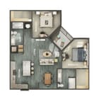 B3 floor plan River House