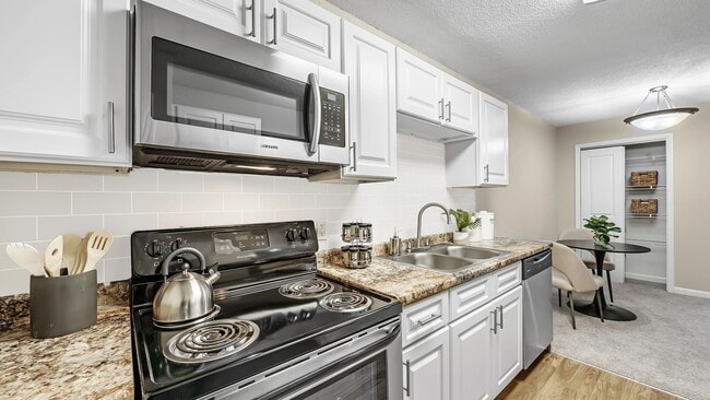 Sleek and modern, our fully-equipped, stainless-steel kitchens redefine culinary elegance.