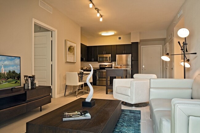 Sustainable porcelain tile flooring throughout