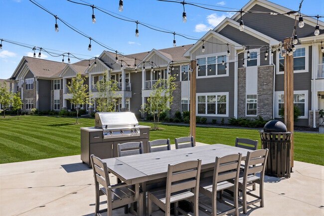 Seasons at River View Outdoor Grilling Station