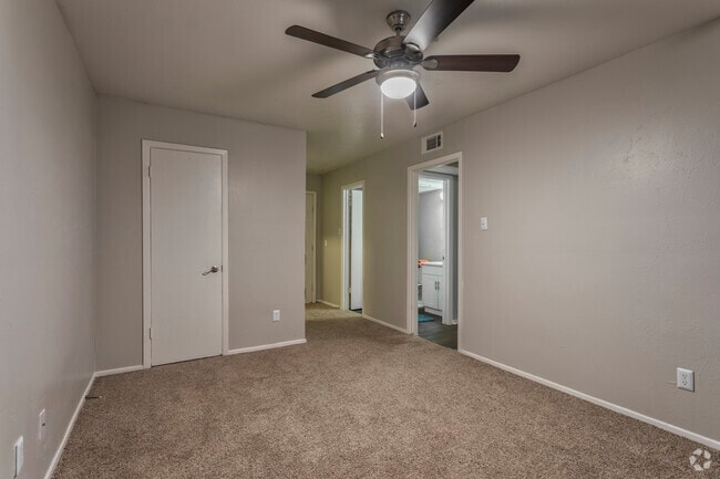 1BR,1BA - 708 SF A1 - Bedroom - Villas Del Sol Phase One