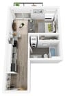 Plan C | estudio, 1 baño