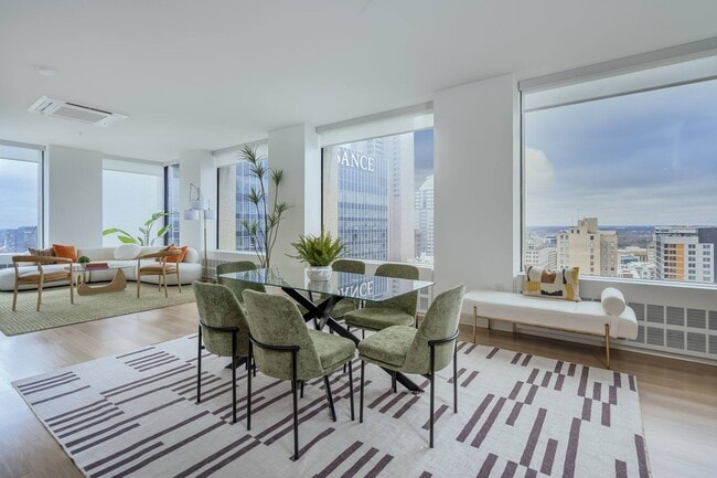 Dining Area and Living Room - Continental Tower