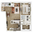 A16 floor plan The Seventeen Hundred on East