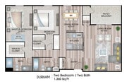 1360 Sq. Ft.