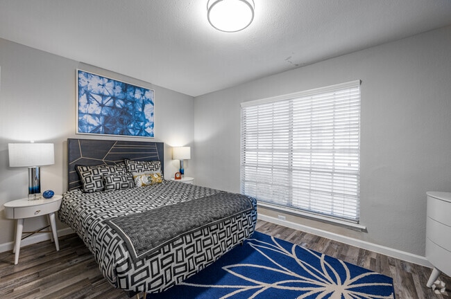 1BR, 1BA - 640SF A2 - Ventana at Valwood Apartments