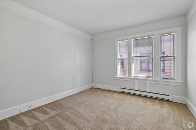 1 Br, 1 Ba, 522 – 633 SF - First Bedroom