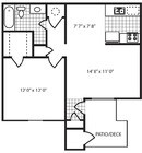 1BR/1BA