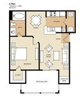 A - 643 Sqft