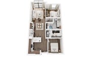 L 2Bed / 2Bath