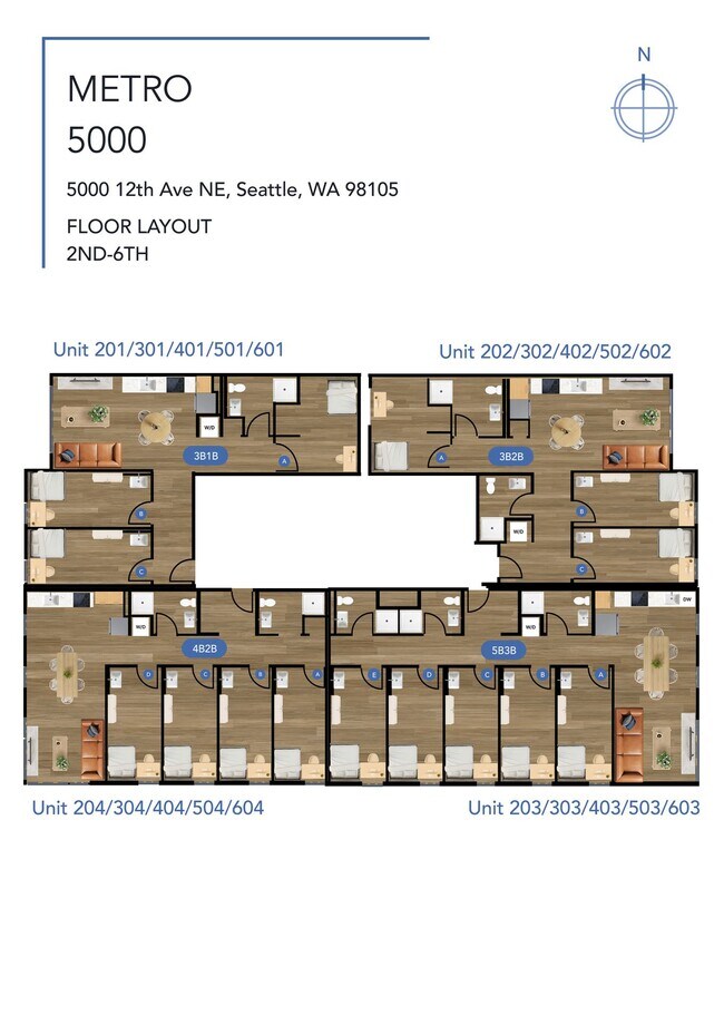 Photo - Metro 5000 Apartments | Furnished Student Housing in Seattle U-District Near University of Washin...
