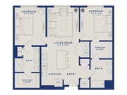 B12H | 2x2 | 1090 sf