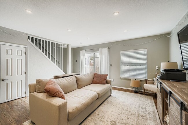 Photo - LOCATION, LOCATION! Featuring modern finishes and a peaceful outdoor retreat, this 2-bed 2.5-bath...