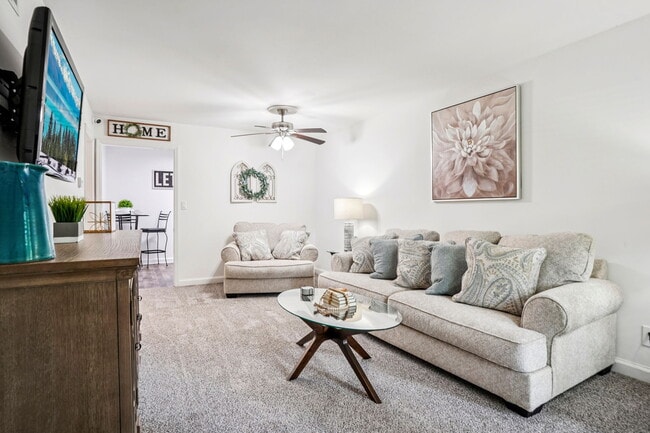 One Bedroom - Living Room - Arbors Apartments