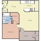 1BR/1BA
