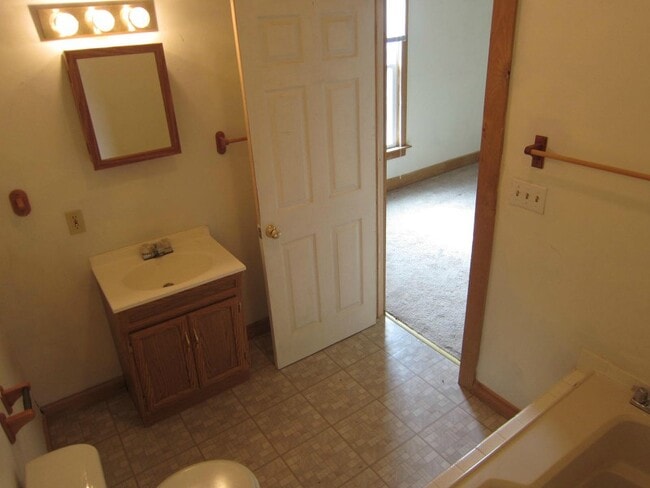 large bathroom, taken from the bath tub - 1728 I St Unit 3