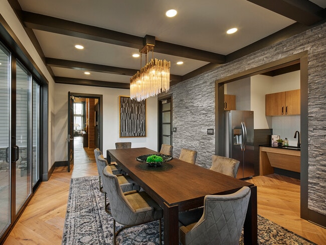 Private Dining Room with Catering Kitchen and Climate Controlled Wine Storage
