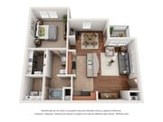The Quin floor plan Montage at Cinco Ranch