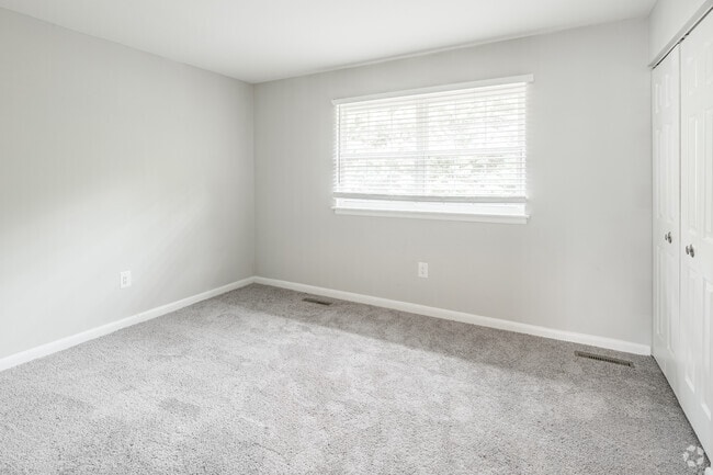 2 BR, 1 BA - Townhouse - 1,033 SF - 2nd Bedroom - Mills Crossing Apartments and Townhomes