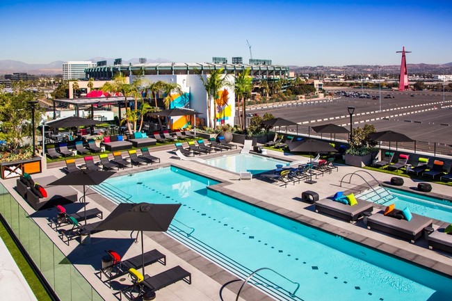 Rooftop Pool Area