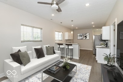 Living Room (Staged) - 225 N Hamilton Ave