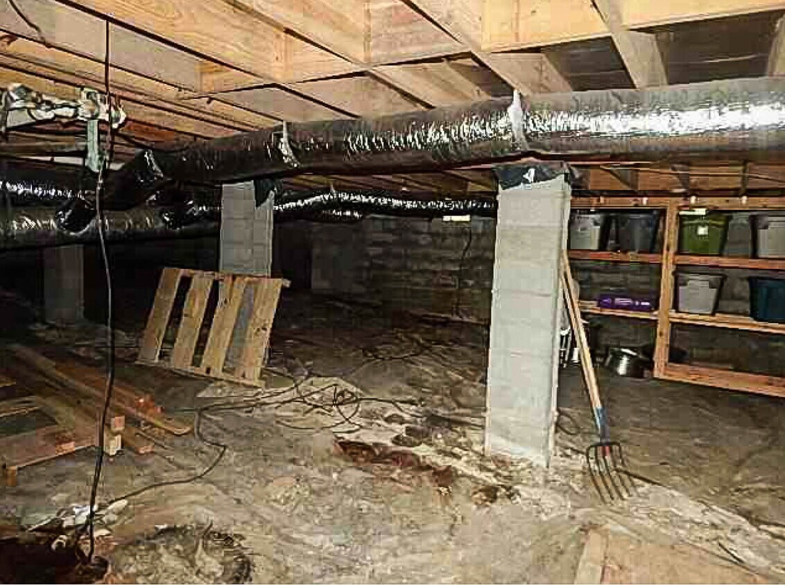 Crawl space used for storage - 101 Evergreen Circle (Hendersonville, TN)