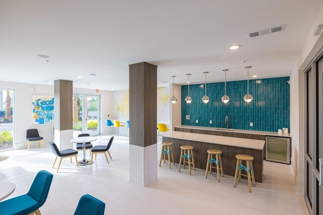 Gourmet Coffee & Hot Tea Lounge - Enjoy complimentary coffee and hot tea just steps from your apartment.