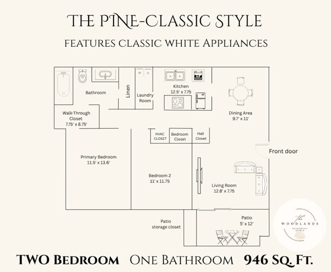 The Pine-Classic Style - The Woodlands Apartment Homes, LLC