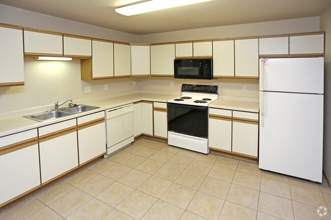 Kitchen - Amber Valley Apartments