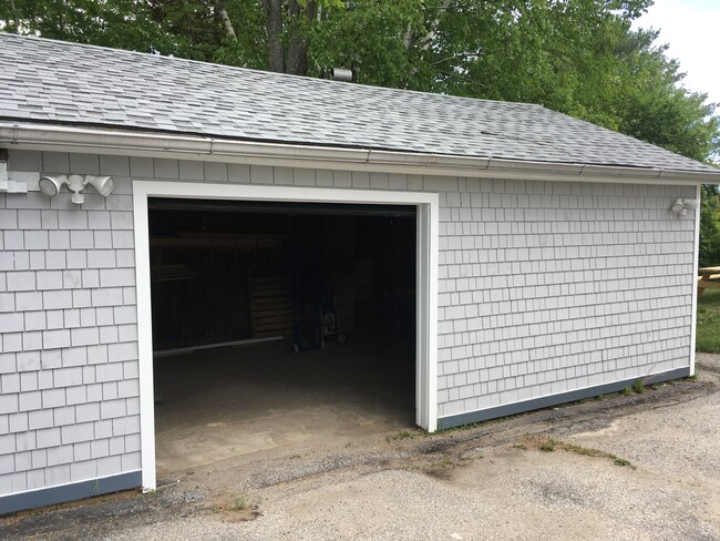 Garage from driveway - 299 High Street Townhome