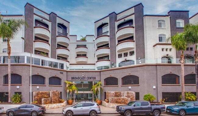 Exterior of Broadcast Center Apartments