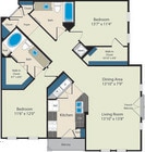 1166 Square Feet
