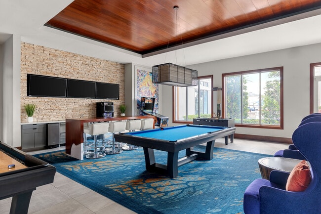 Challenge friends and neighbors in our fully equipped game room.