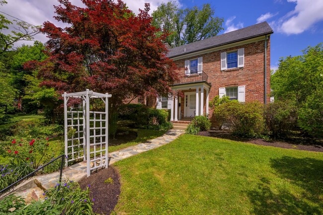 Photo - Charming & Spacious Colonial in N Cleveland Park w/Park-Like Rear Garden & Detached Garage
