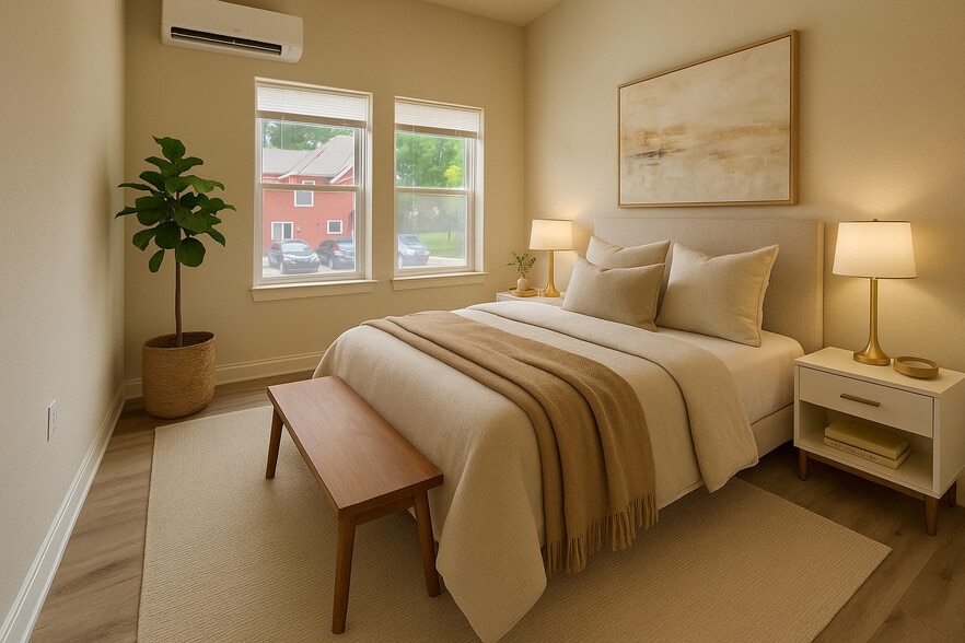 1 Bedroom Staged