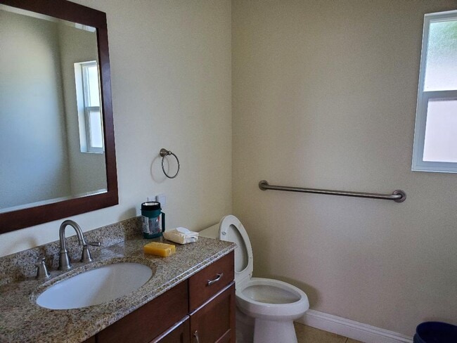 Big Bathroom with Grab Bars - 6248 Teesdale Ave Unit Guest House