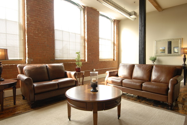 Bright, over-sized windows