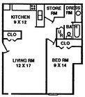 1BR/1BA