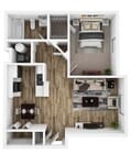 Gateway Lakes 1-Bedroom Renovated
