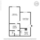 1BR/1BA