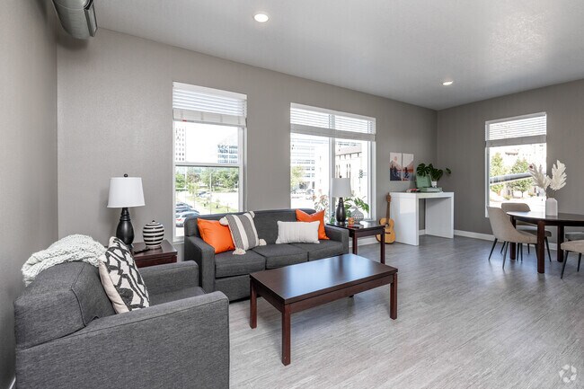 1BR, 1BA - A13/929 SF - Living Room