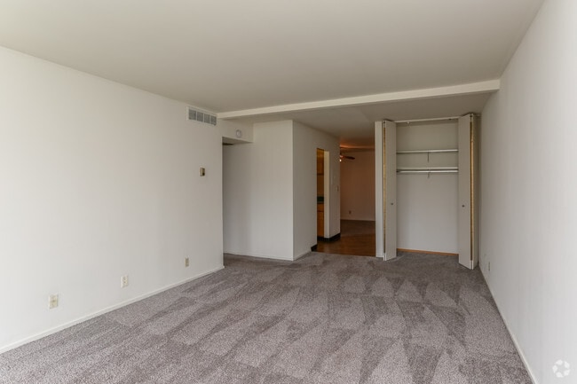 Sala de estar - Harbor Pointe Apartments