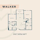2x2 | 1074 SQFT