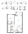 A1K floor plan The Hartley at Blue Hill