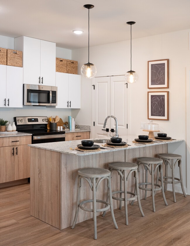 2 bedroom kitchen and pantry - Parkside Apartments