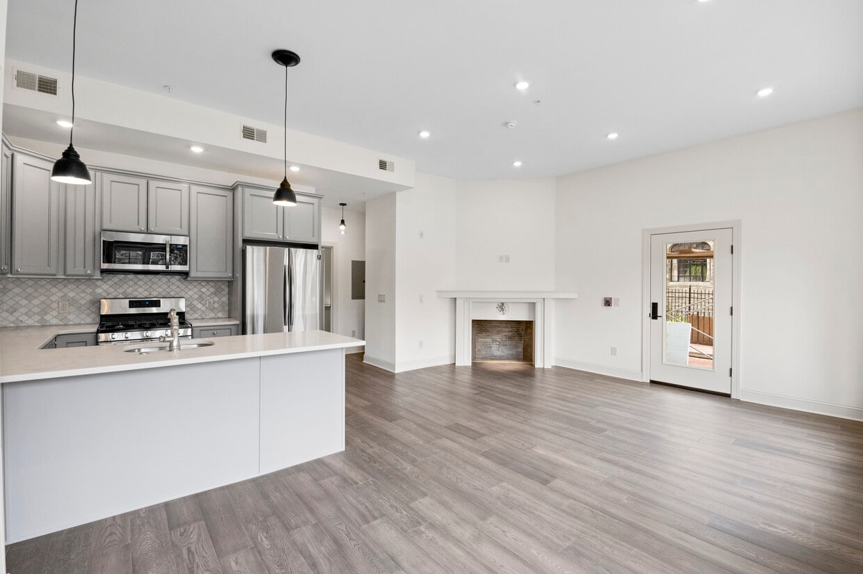 Living Room & Kitchen - 240 W Tulpehocken St (Philadelphia, PA)