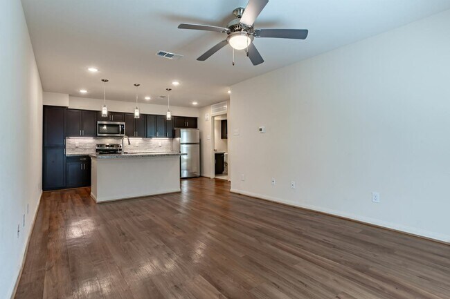 Renovated Kitchen & Living Room