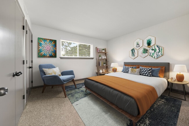 Carpeted Bedroom - Parkside Landing