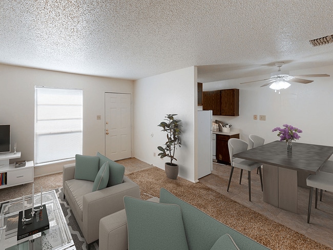 Open Floor Plan - The Park Apartments